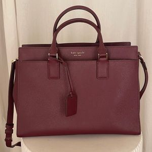 Kate Spade Burgundy Crossbody Bag